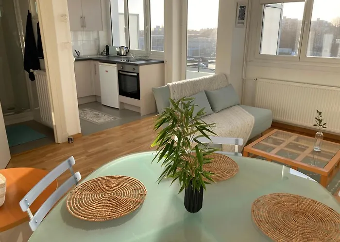 Tres Bel Appartement Vue Mer - Les Ilots Bleus - Dunkerque Malo Les Bains